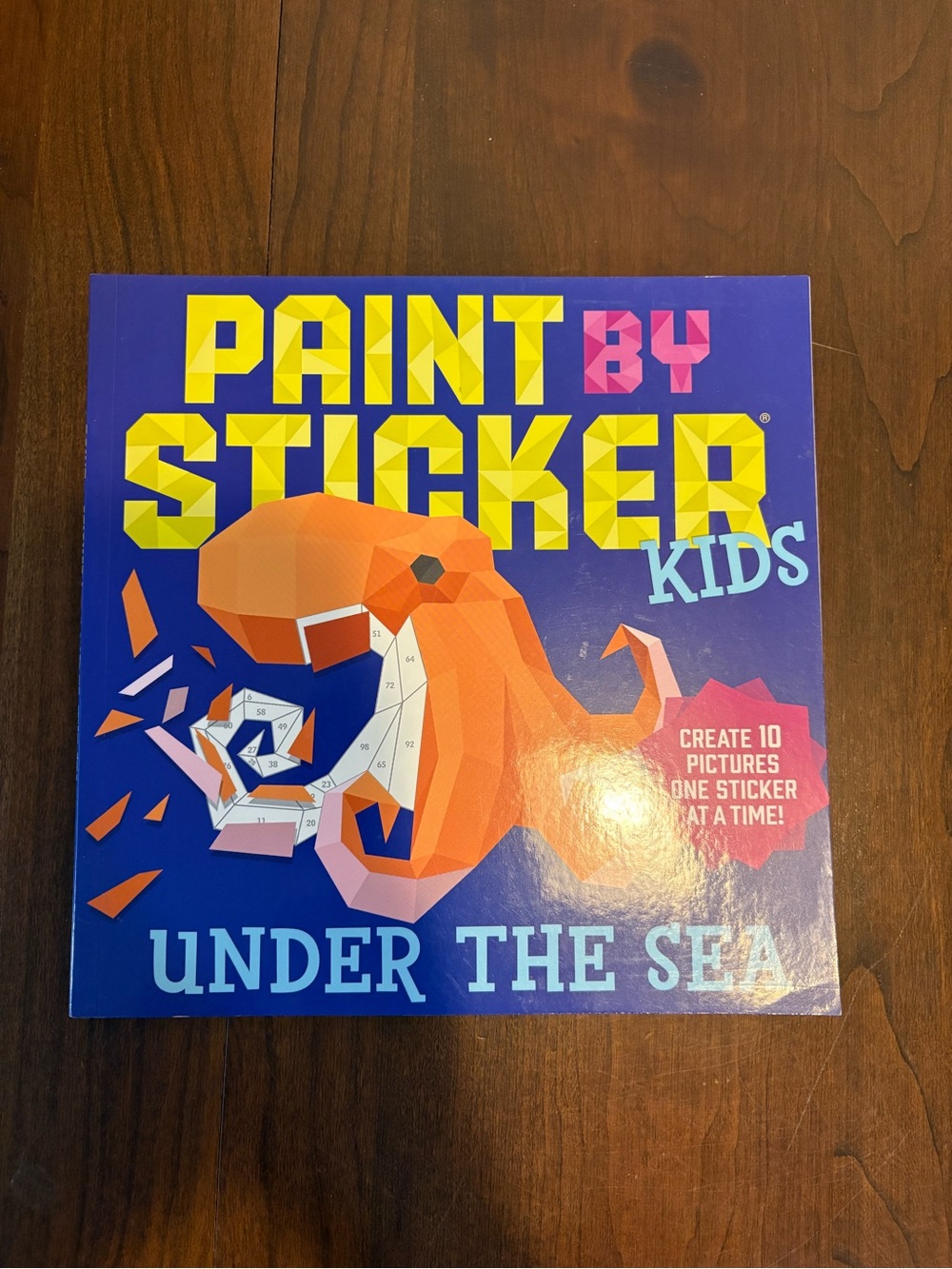 NWT Paint by Sticker Ocean Themed Book